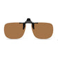 Clip-On2026 Edition Sunglasses Polarized UV400 Night Vision Driving Glasses Square Clip-Ons Anti-Glare Vintage Style