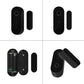 Tuya Smart Zigbee Door Sensor - Black Window Detector for Household Security System with Smart Life APP