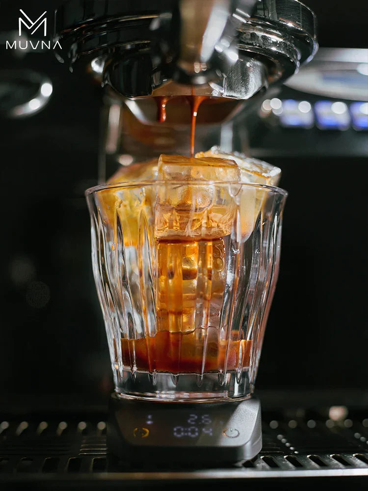 Coffee Scale 0.1g Accurate Mini Electronic Espresso Scale With LED Display And Powder Cup, Fall 2025 Barista Dosing