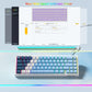 Mechanical Keyboard 68-Key Hall Effect RGB Wired Travel-Friendly