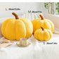 Cozy Sherpa & Boucle Throw Pillow for Fall & Halloween Household Decor, Ideal Gift for Kids and Babies – Plush Pumpkin Cushion