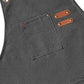 Canvas Apron Flexible Crossback Work Apron For Kitchen Chef Restaurant Cafe Fall 2025 Sturdy Pockets