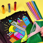 DIY Creative Magic Transfer Painting Craft Kit for Kids - Educational Arts & Crafts Learning Toy, Cartoon Drawing Fun  20x17cm (7.8x6.6 inch)