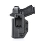 Kydex IWB Holster - TLR-8 Light Compatible, Inside Waistband Concealed Carry, 19 19X 23 25 32 44 45 Compatible
