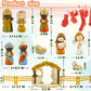 Nativity Advent Calendar 24 Pcs Miniature Nativity Figurines Kit for Christmas Countdown 2025 Family Activity
