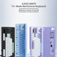 Keyboard Mechanical 87 Key Tri Mode RGB Hot Swappable
