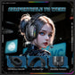Cordless Gaming Headset Tri Mode Bluetooth Wired Immersive