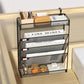 File Desk Organizer 5-Tier Mesh Vertical Wall Mount Desktop Mail Sorter Back To School 2025 Space Saving