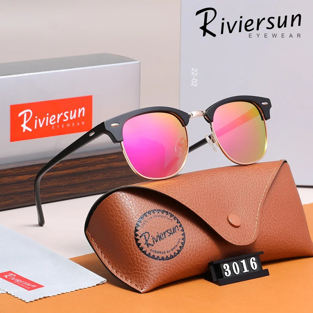 Unisex Outdoor Eyewear, TikTok Viral Fall 2026 Gift – Sunglasses UV400 Polarized Square Frame