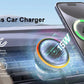 Wireless2026 Edition Car Charger Dual Coil Fold Screen Mount Fast Charge For Foldable Phones Air Vent Car Holder Fall