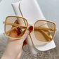 Wayfarer Vintage Sunglasses 2025 Women Fashion Shades Retro Eyewear for Outdoor Style