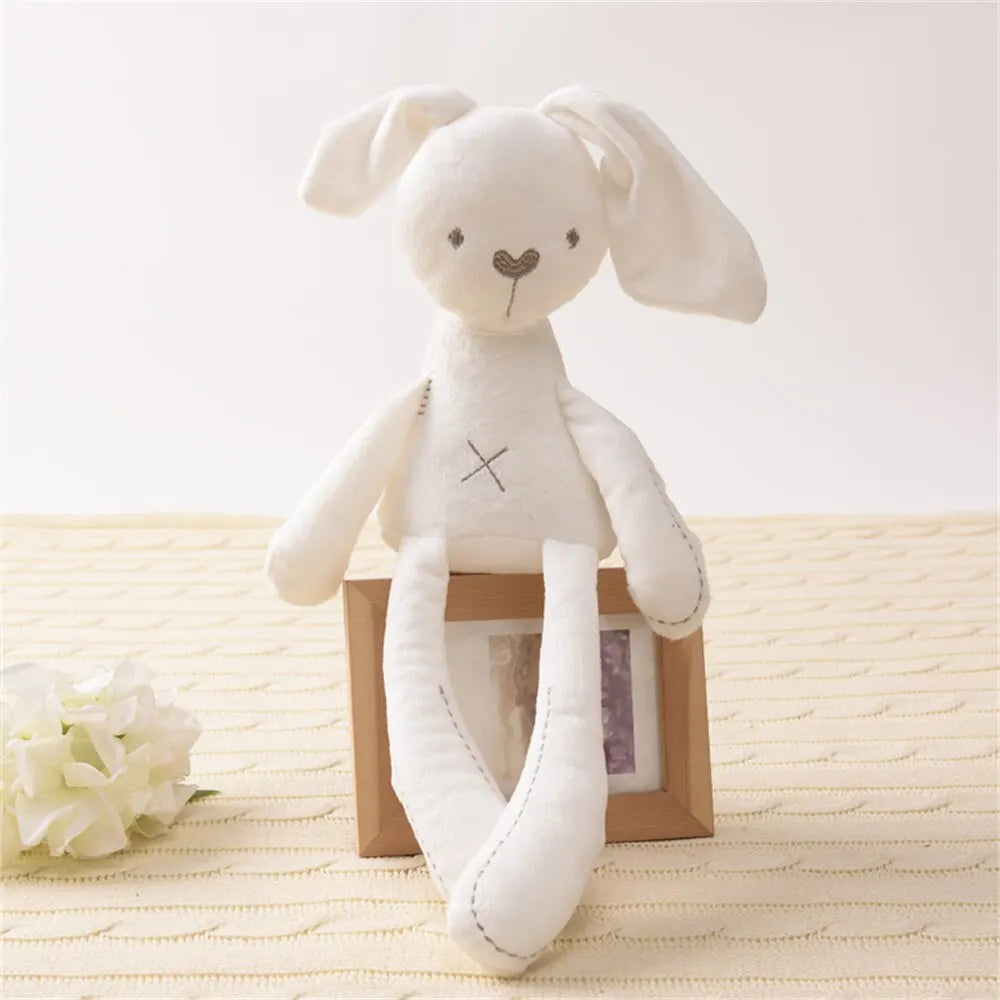 42CM Cute Cartoon Long Ears Rabbit Doll - Plush Toy for Children, Bunny Sleeping Mate, Stuffed Animal Gift