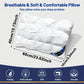 Pillow 60x30cm Cotton Filled Neck Support Hotel Pillow Spring 2026 Household Decor Gift Idea