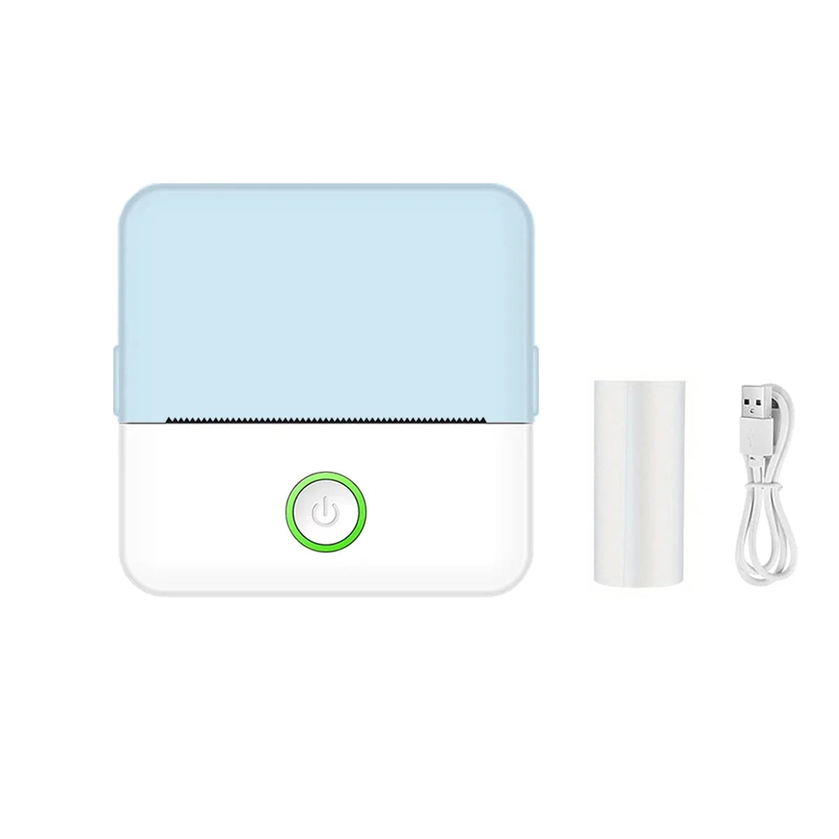 Mini HD Travel-Friendly Label Thermal Printer for Students, Bluetooth Inkless Printing Device