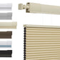 Drill No Honeycomb Blinds Cordless Thermal Insulated 1" Cell Fabric