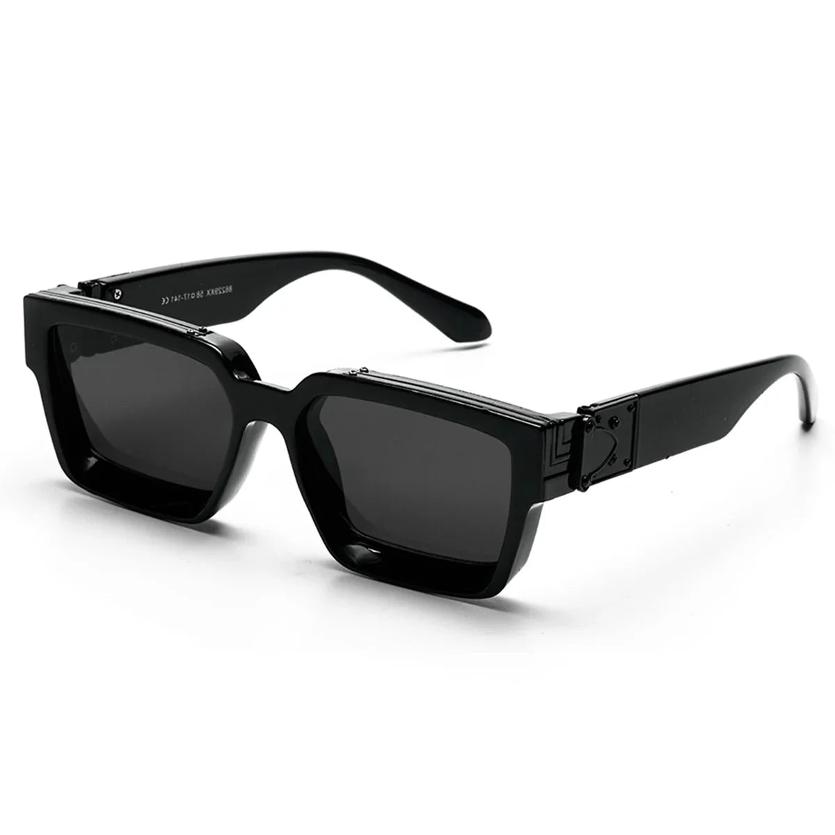 Sunglasses Black Retro Square Shades Deluxe Fashion Eyewear Fall 2026 Trend Gift Idea
