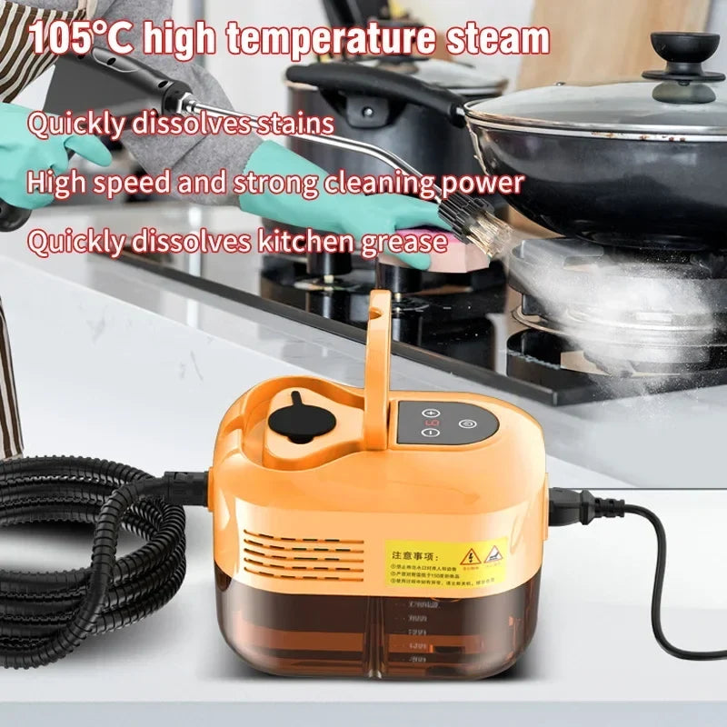 Hand-Held Steam Cleaner 110V 220V Travel-Friendly High Temperature Steam For Car Sofa Curtains Fall 2026 Household Cleaning Trend
