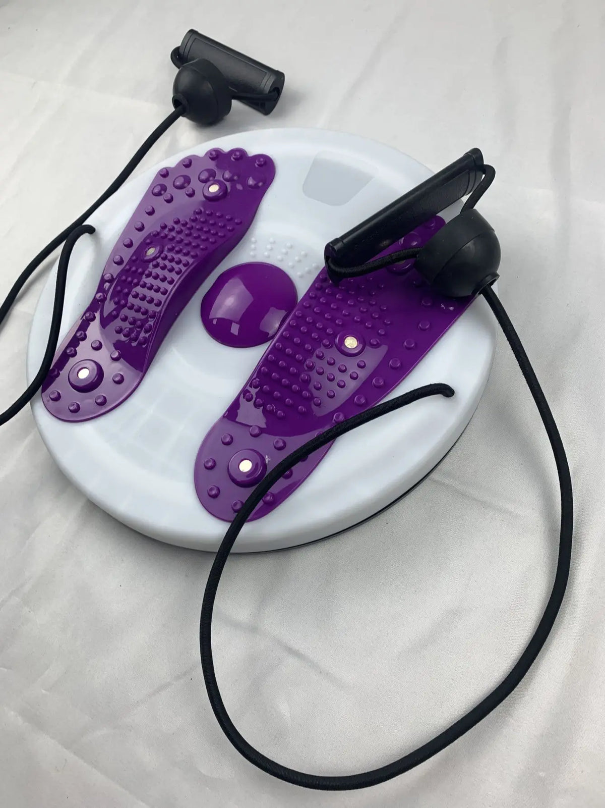 Waist Twisting Disc With Foot Massage Pads Travel-Friendly Trainer