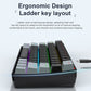 60 Percent Mechanical Mini Keyboard Wired RGB Travel-Friendly