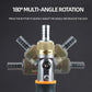 Multi-Functional Ratchet Screwdriver Kit for Household Tools - Plum Blossom Design