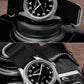 Water-Resistant Diver Quartz Watch Luminous Hands, Nylon Strap, 100m Water Resistance