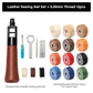 Top-Grade Hand Stitching Awl Tools Kit for DIY Leather Craft and Canvas Repair, Fall 2026 Gift – Leather Sewing Kit
