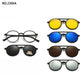 Magnetic Clip Sunglasses Interchangeable Lens Kit 5 Lenses Polarized Prescription Ready Summer 2026 Gift