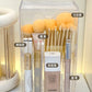 Brush Makeup Holder With Lid Acrylic Organizer Box Large Capacity Divider Storage Dust Free Fall 2025 Gift