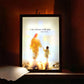 LED Jesus 4D Wall Art Lamp Picture Frame PVC Devotional