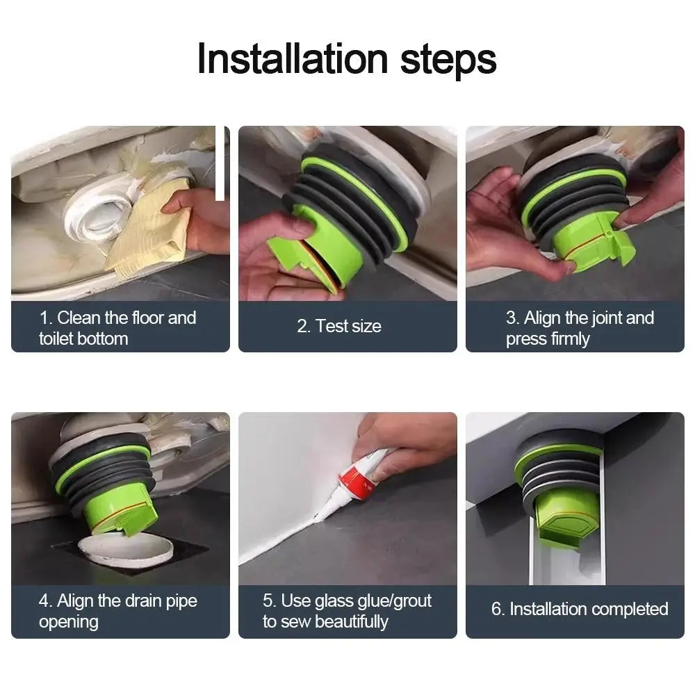 Toilet Flange Replacement Leak Proof Anti Backflow Valve Fast Setup DIY Plumbing Repair Spring 2026 Household Improvement