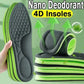 Foam Memory Orthopedic Insoles 12 Pack Antibacterial Plantar Fascia Insole