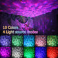 Starry Colorful Galaxy Projector Night Light Child Bluetooth Music Lamp Gift