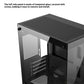 ITX Mini PC Case 240mm Water Cooling MicroATX Chassis