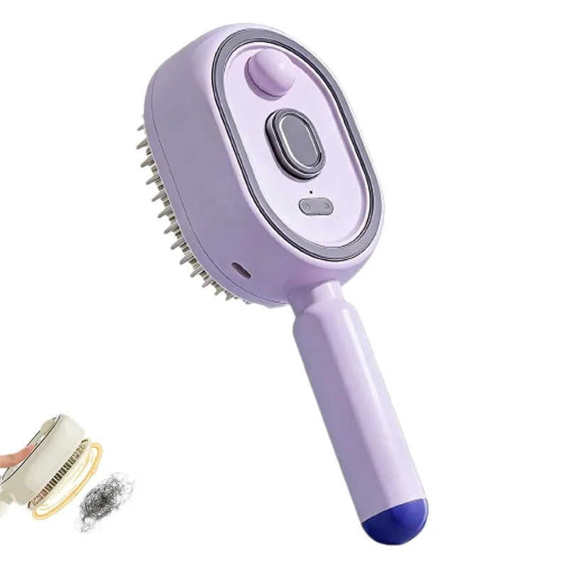 Scalp Massager 3 In 1 Self Cleaning Motor-Driven Spray Brush Battery-Powered Viral Fall 2026 Gift