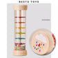 Rain Wooden Sound Pipe Toy - Fun Hourglass Music Shaker for Infants, Early Education Gift, Engaging Simulation Rain Sounds