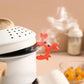 Compact Crab Silicone Spatula Rack - Anti Scalding Pot Clip Kitchen Gadget