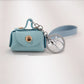 Free 1+1 Birkin Inspired Mini Hand Bag - Cute Leather Bag Charm Keychain & Earphone Case