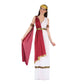 Variant image for Adult Greek God and Goddess Costume Set with Headdress, Robe, and Belt for Cosplay and Halloween Events-2
