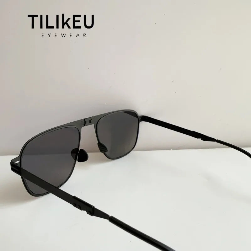 Sunglasses2026 Edition Polarized Pilot Style Foldable Steel Frame UV400 Protection for Driving and Fishing Summer