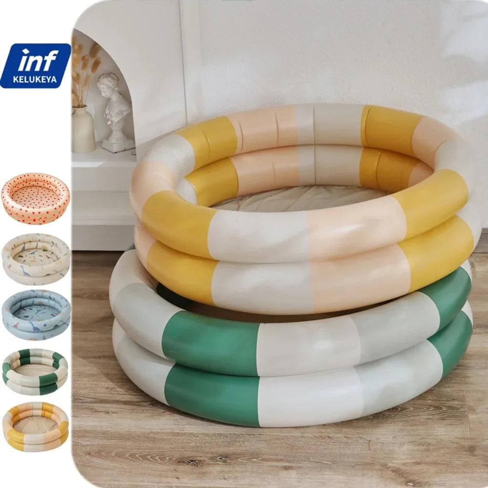 PVC Inflatable Ocean Balls for Kids - Colorful Summer Pool Toys for Garden and Courtyard Play