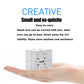 Metal Magic Cube Stress Relief Toy Travel-Friendly Puzzle Focus