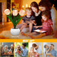 LED Night Light Tulip Table Lamp Romantic Ambient Flower Light Fall 2025 Household Decor Gift