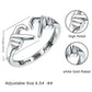 Heart Ring Hollow Double Layer Open Flexible Ring Romantic Jewelry Gift 2026 Valentine Gift Trend