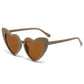 Kids Heart Sunglasses Plastic Frame Heart Shaped Summer 2026 Trend Sturdy Polycarbonate Lenses Outdoor Play