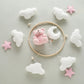 Crib Baby Mobile Wooden Nursery Newborn Sensory Toys