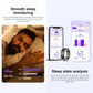 Smart Ring Health Tracker IP68 Water-Resistant Heart Rate Sleep SpO2 Multi Sport Modes Titanium Shell Fall 2025 Gift