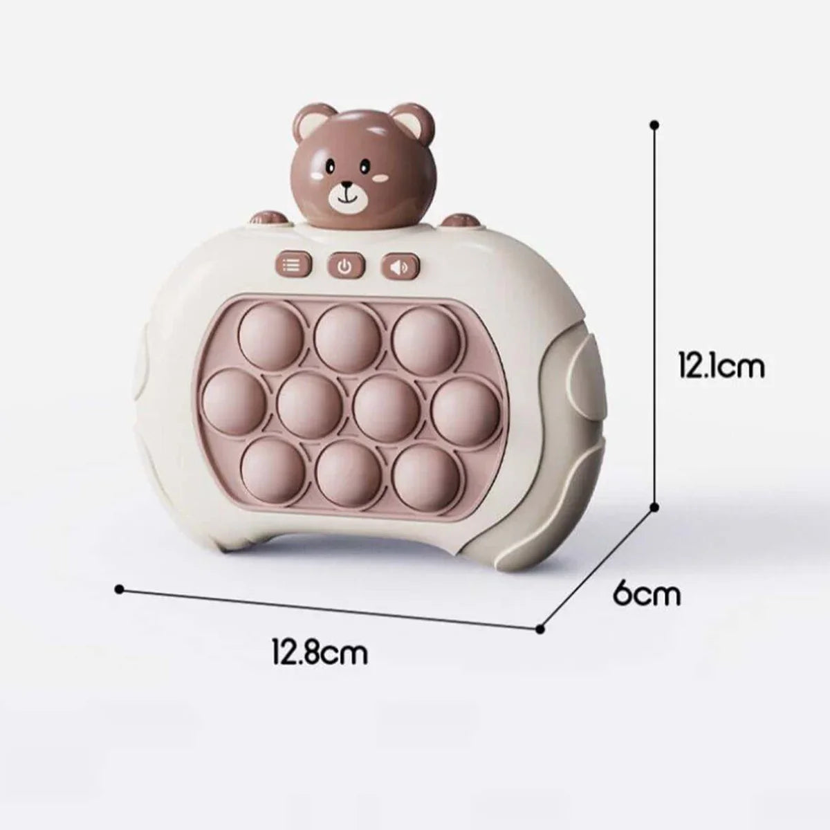 Push Speed Decompression Puzzle Game Console - Engaging Squeeze Toy for Teens and Adults, Develops Coordination and Problem-Solving Skills