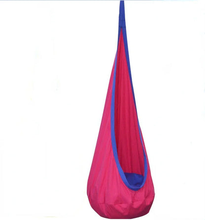 Kids Hanging Chair Parachute Cloth Swing Pod Travel-Friendly Indoor Courtyard Fall 2025 Cozy Inflatable Cushion