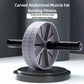 Anti-Slip Abdominal Wheel Fitness Equipment - Silent Muscle Strengthening Roller for Household Use