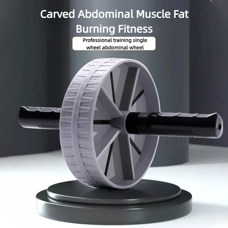 Anti-Slip Abdominal Wheel Fitness Equipment - Silent Muscle Strengthening Roller for Household Use